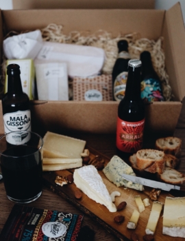 Pack Navidad Gourmet Queso Y Cerveza