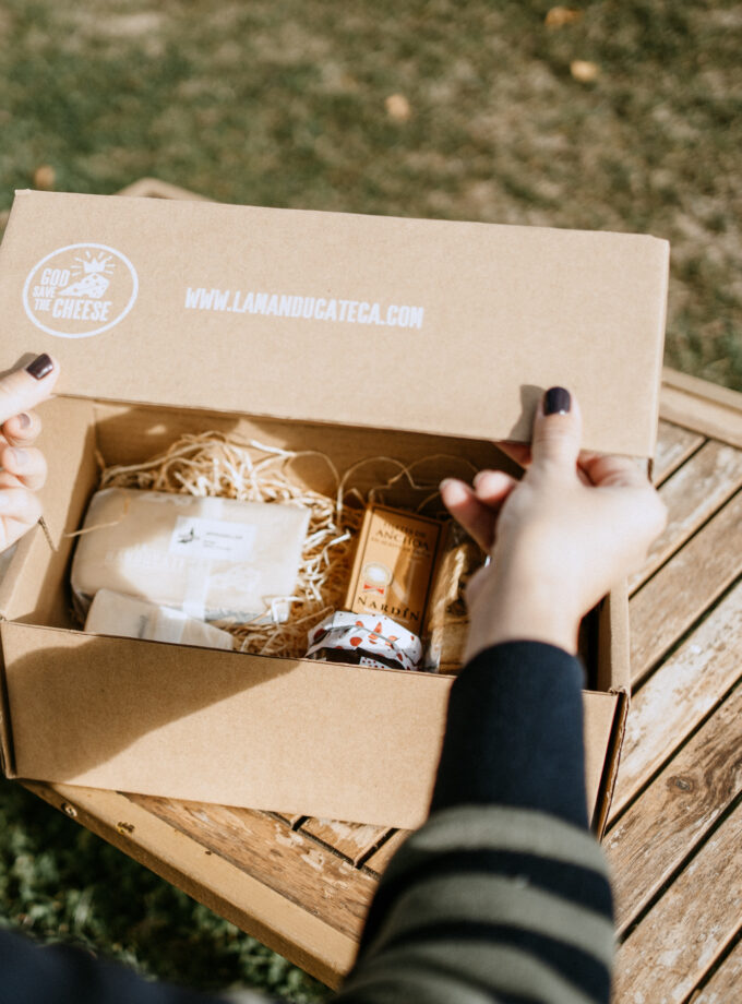 Suscripción mensual quesos Manducateca