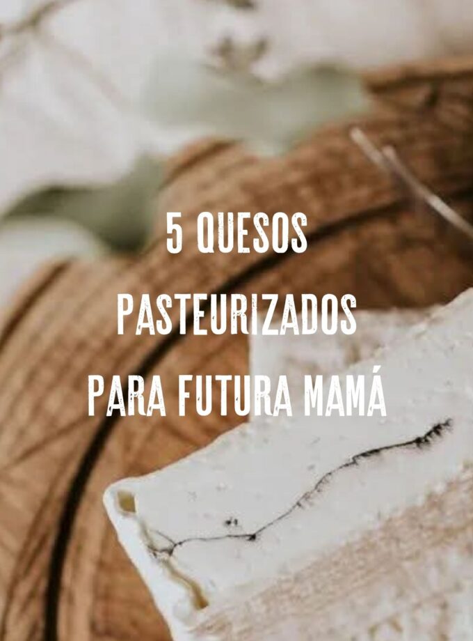 5 quesos pasteurizados para futura mamá